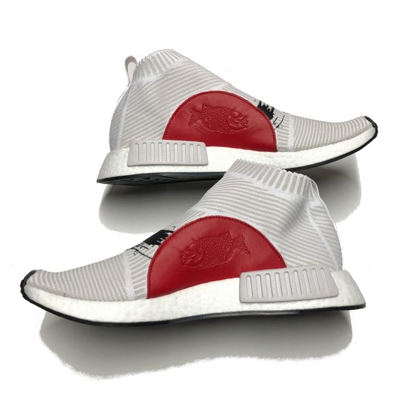 adidas NMD CS1 Koi Fish Grey / White Mens Shoes - Picture 3 of 6